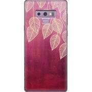 Чехол U-print Samsung N960 Galaxy Note 9 Gold Leaves