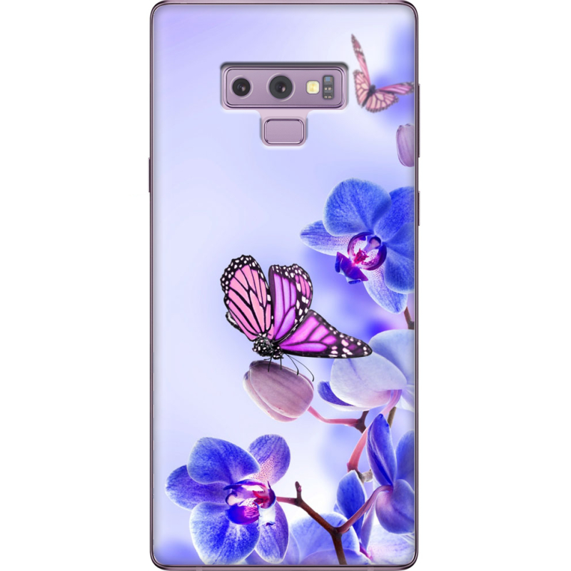 Чехол U-print Samsung N960 Galaxy Note 9 Orchids and Butterflies