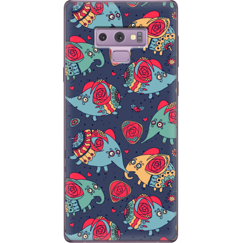 Чехол U-print Samsung N960 Galaxy Note 9 Flying Elephants