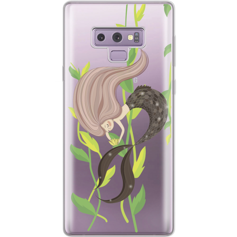 Прозрачный чехол Uprint Samsung N960 Galaxy Note 9 Cute Mermaid