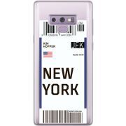 Прозрачный чехол Uprint Samsung N960 Galaxy Note 9 Ticket New York