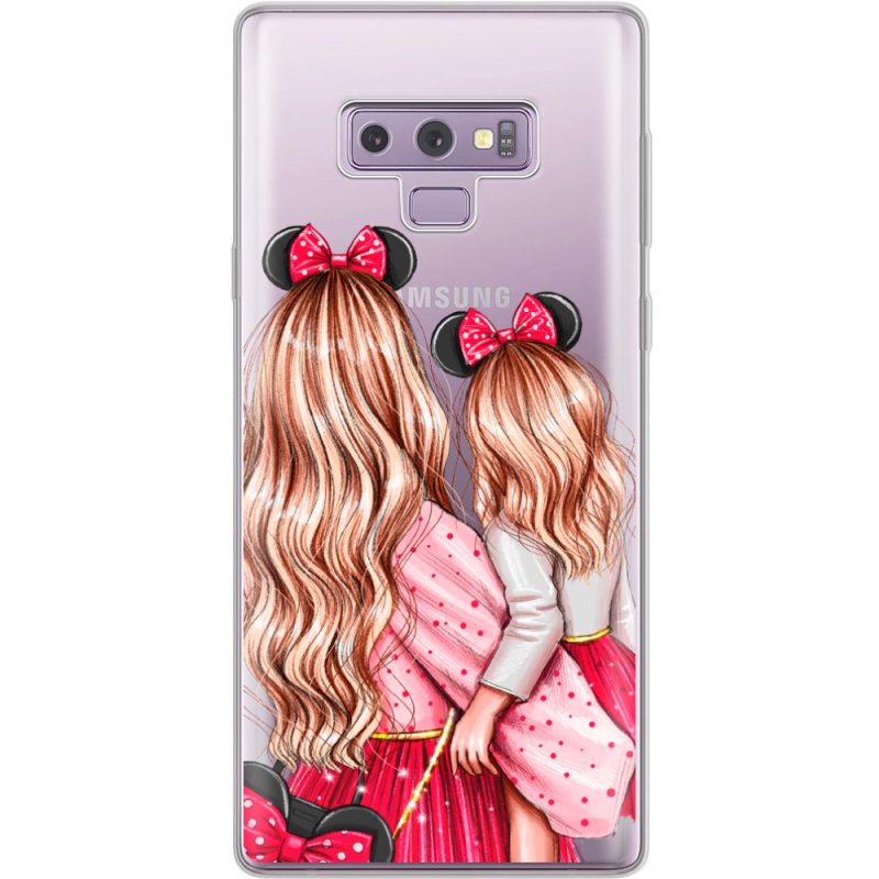 Прозрачный чехол Uprint Samsung N960 Galaxy Note 9 Mouse Girls