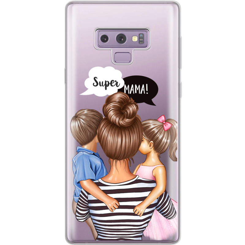 Прозрачный чехол Uprint Samsung N960 Galaxy Note 9 Super Mama