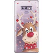 Прозрачный чехол Uprint Samsung N960 Galaxy Note 9 Winter Deer