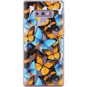 Прозрачный чехол Uprint Samsung N960 Galaxy Note 9 Butterfly Morpho