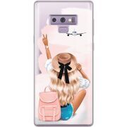 Прозрачный чехол Uprint Samsung N960 Galaxy Note 9 Travel Girl