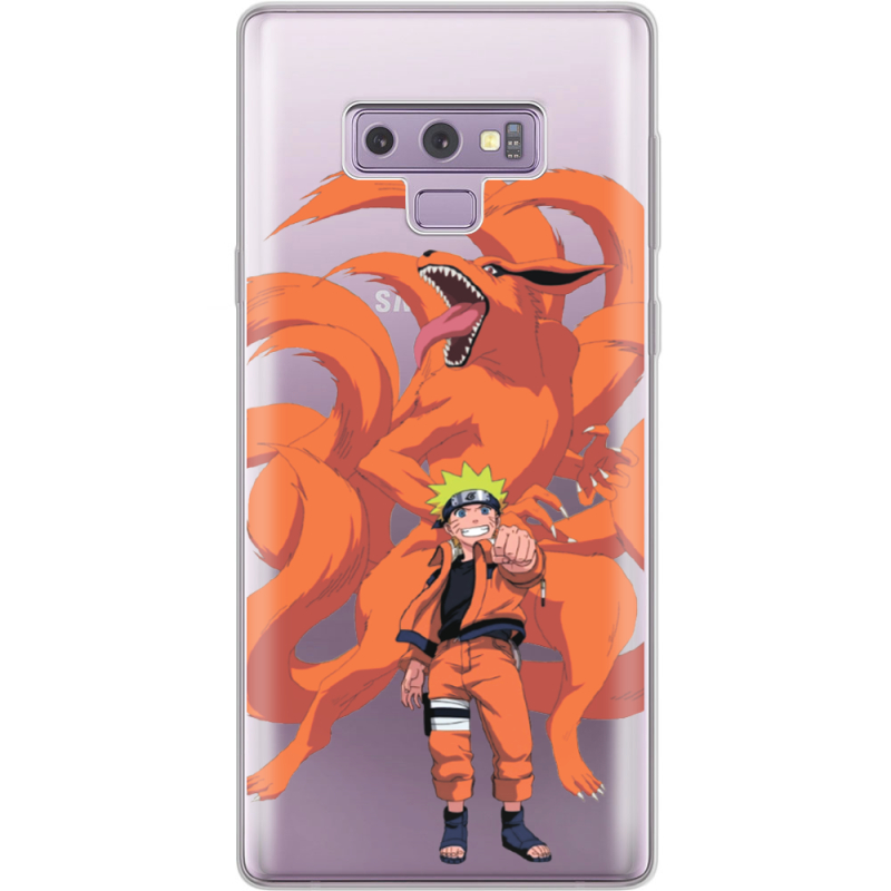 Прозрачный чехол Uprint Samsung N960 Galaxy Note 9 Naruto and Kurama