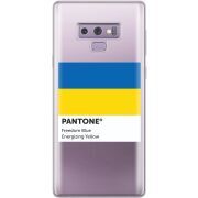 Прозрачный чехол Uprint Samsung N960 Galaxy Note 9 Pantone вільний синій