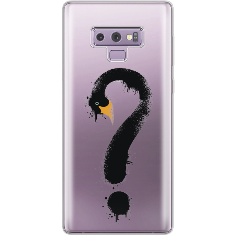 Прозрачный чехол Uprint Samsung N960 Galaxy Note 9 Swan question