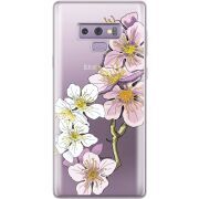 Прозрачный чехол Uprint Samsung N960 Galaxy Note 9 Cherry Blossom