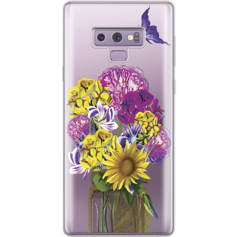 Прозрачный чехол Uprint Samsung N960 Galaxy Note 9 My Bouquet