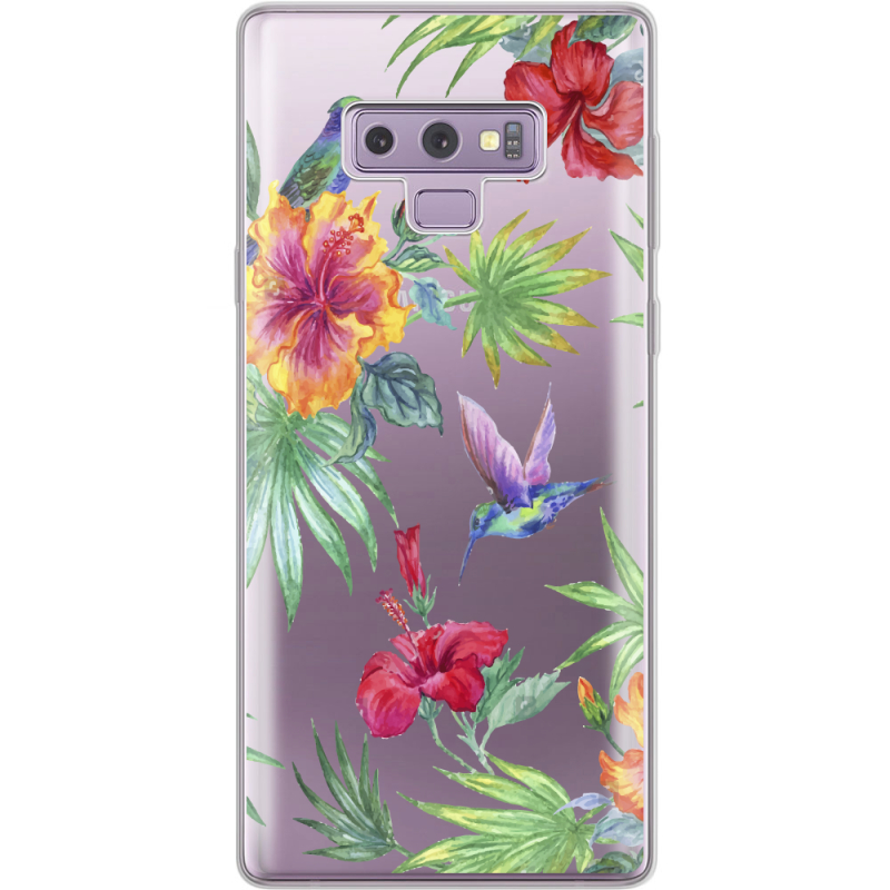 Прозрачный чехол Uprint Samsung N960 Galaxy Note 9 Tropical