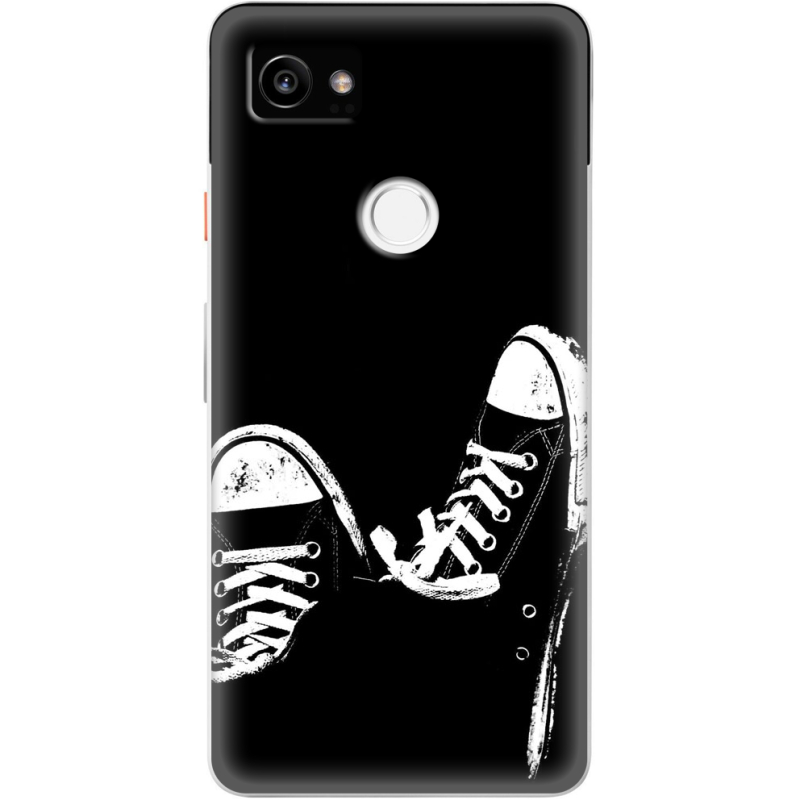 Чехол Uprint Google Pixel 2 XL Black Sneakers