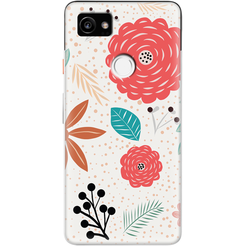 Чехол Uprint Google Pixel 2 XL Line Flowers