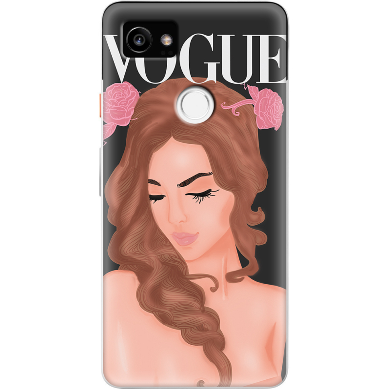 Чехол Uprint Google Pixel 2 XL Fashion Girl