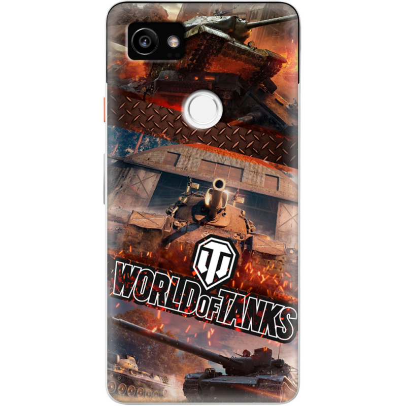 Чехол Uprint Google Pixel 2 XL World Of Tanks