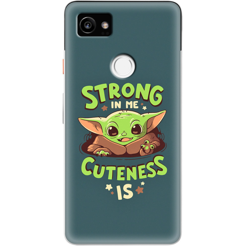 Чехол Uprint Google Pixel 2 XL Strong in me Cuteness is