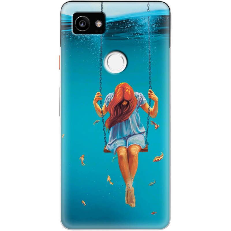 Чехол Uprint Google Pixel 2 XL Girl In The Sea