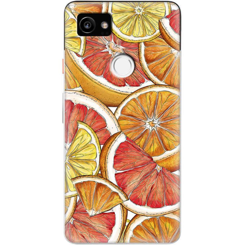 Чехол Uprint Google Pixel 2 XL Citrus Pattern