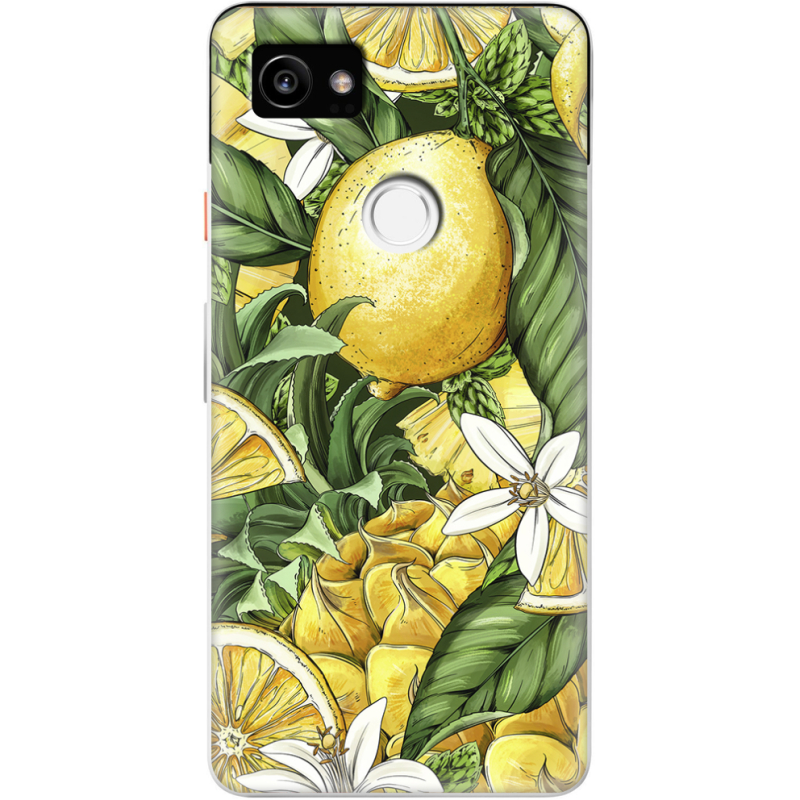 Чехол Uprint Google Pixel 2 XL Lemon Pattern