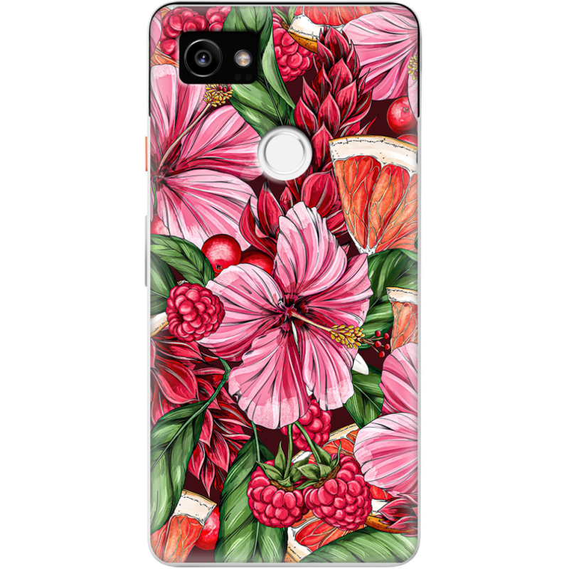 Чехол Uprint Google Pixel 2 XL Tropical Flowers