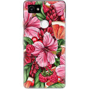 Чехол Uprint Google Pixel 2 XL Tropical Flowers