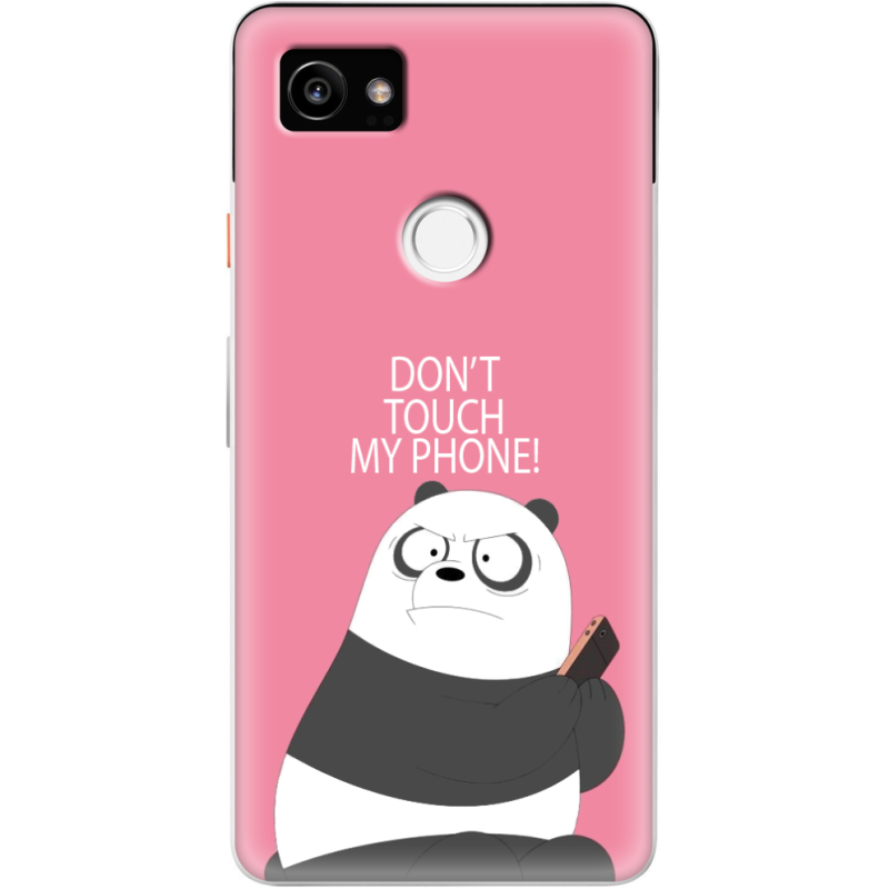 Чехол Uprint Google Pixel 2 XL Dont Touch My Phone Panda