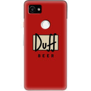 Чехол Uprint Google Pixel 2 XL Duff beer