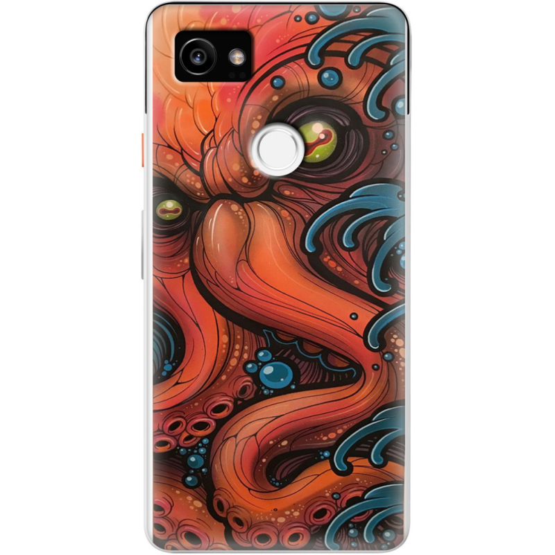 Чехол Uprint Google Pixel 2 XL Octopus