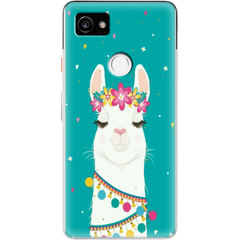 Чехол Uprint Google Pixel 2 XL Cold Llama