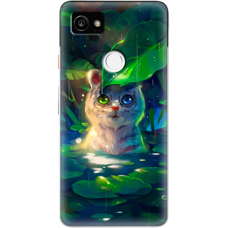 Чехол Uprint Google Pixel 2 XL White Tiger Cub