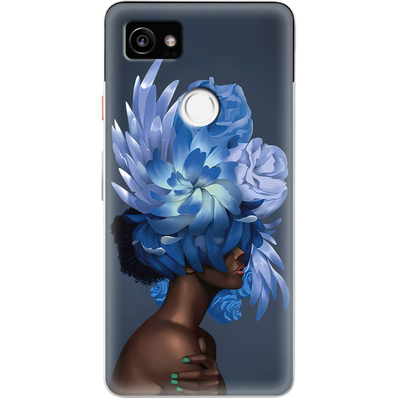 Чехол Uprint Google Pixel 2 XL Exquisite Blue Flowers