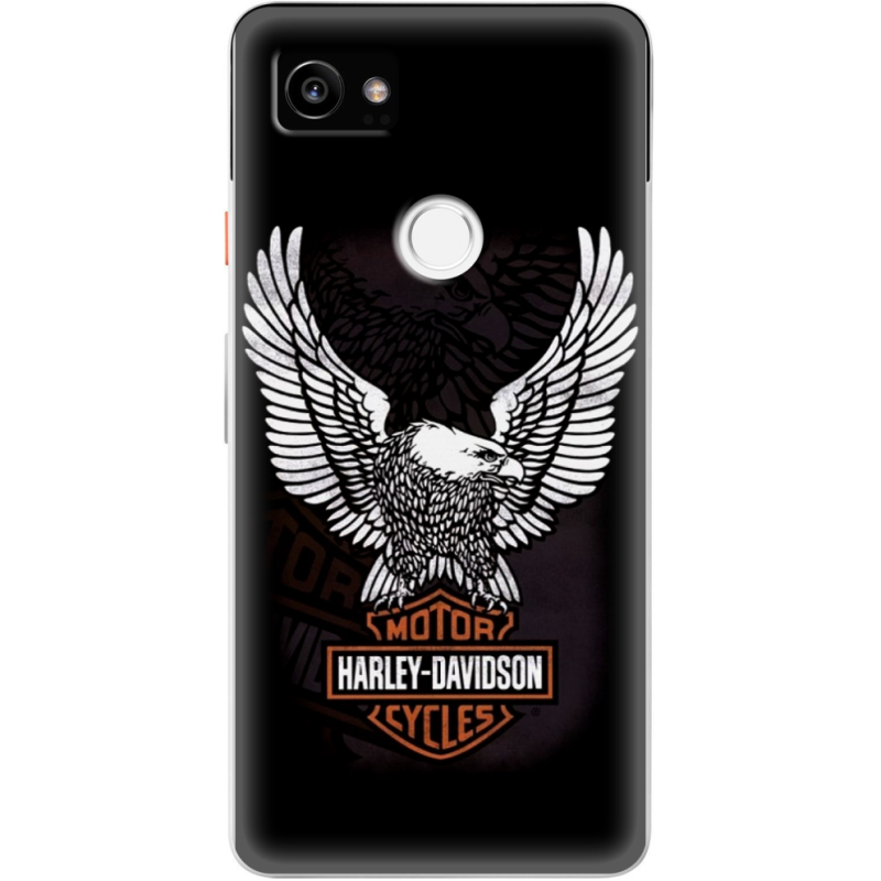 Чехол Uprint Google Pixel 2 XL Harley Davidson and eagle