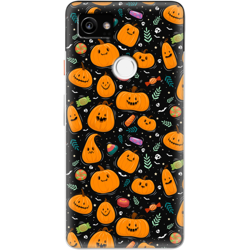 Чехол Uprint Google Pixel 2 XL Cute Halloween