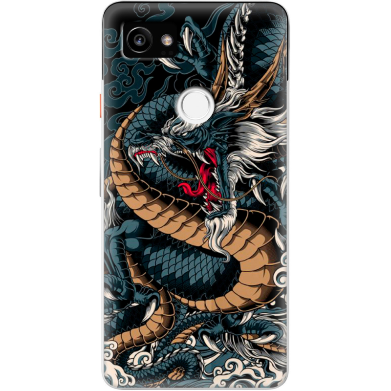 Чехол Uprint Google Pixel 2 XL Dragon Ryujin