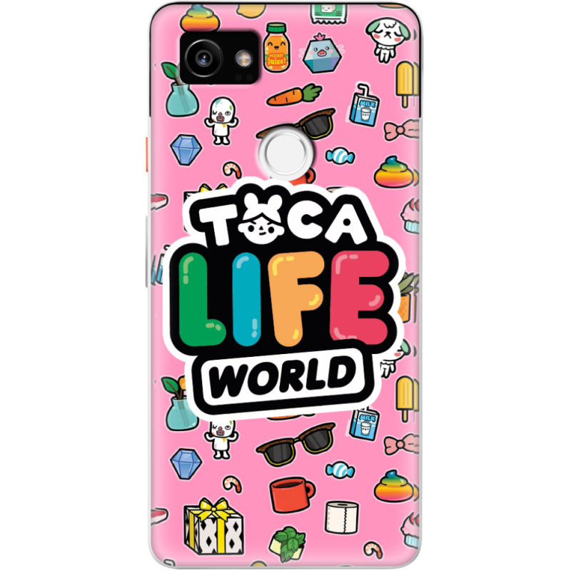 Чехол Uprint Google Pixel 2 XL Toca Boca Life World