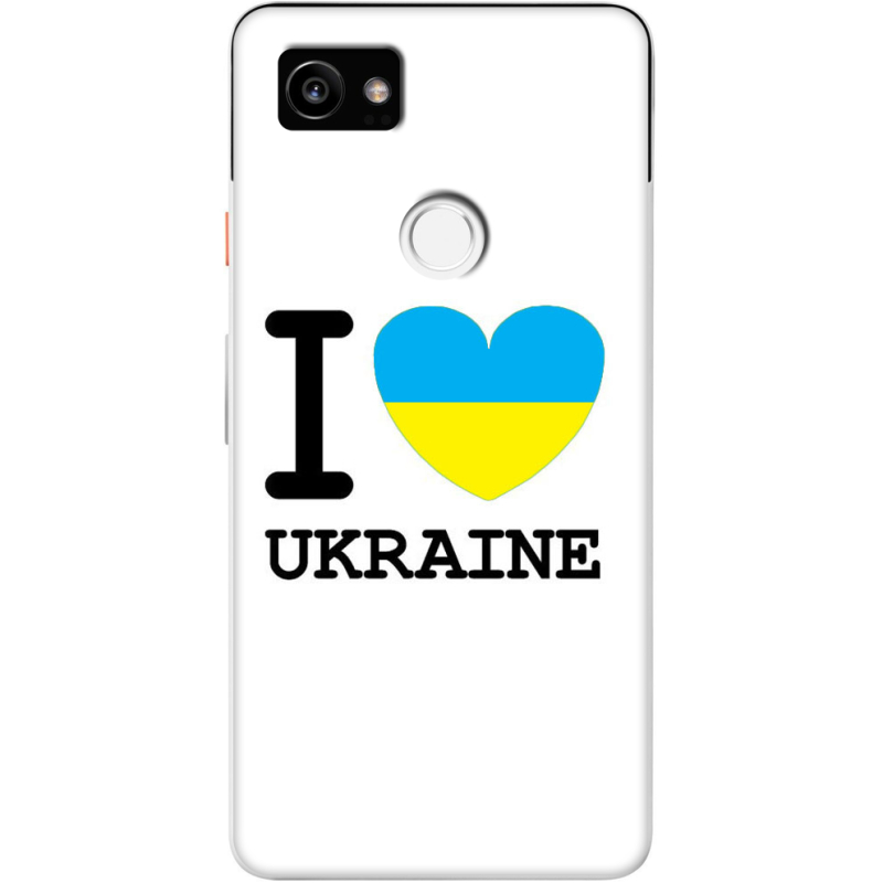 Чехол Uprint Google Pixel 2 XL I love Ukraine