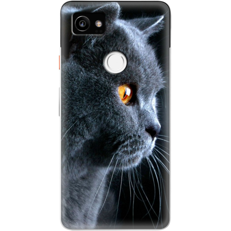 Чехол Uprint Google Pixel 2 XL English cat