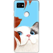 Чехол Uprint Google Pixel 2 XL Wondering Cat