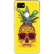 Чехол Uprint Google Pixel 2 XL Pineapple Skull