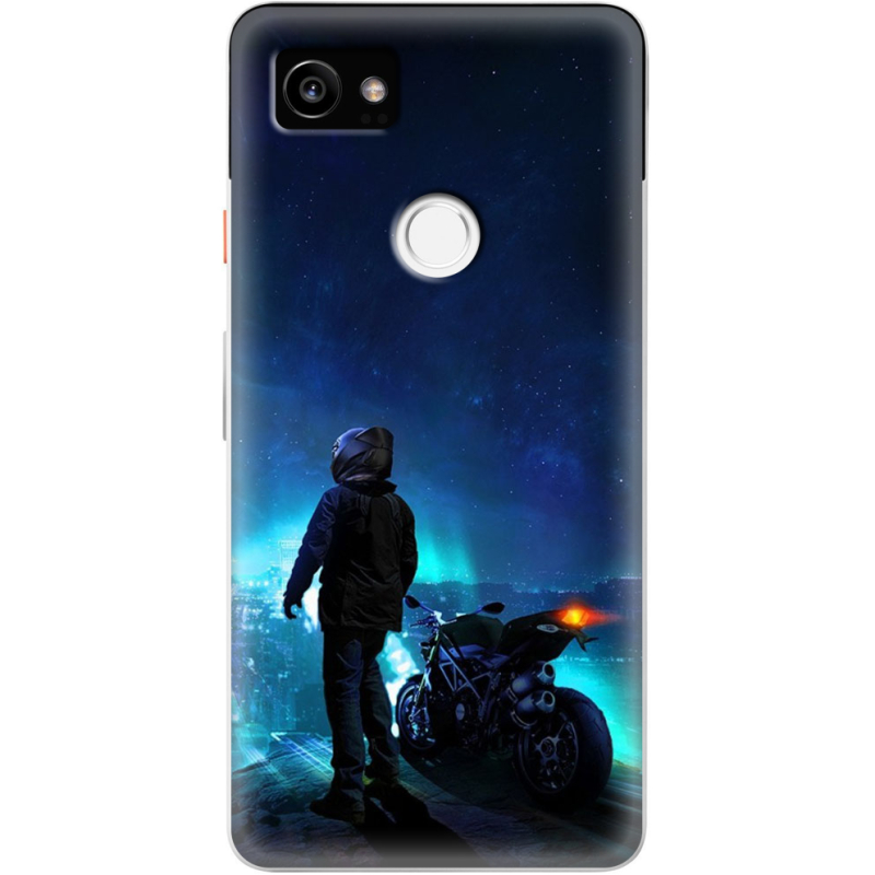 Чехол Uprint Google Pixel 2 XL Motorcyclist