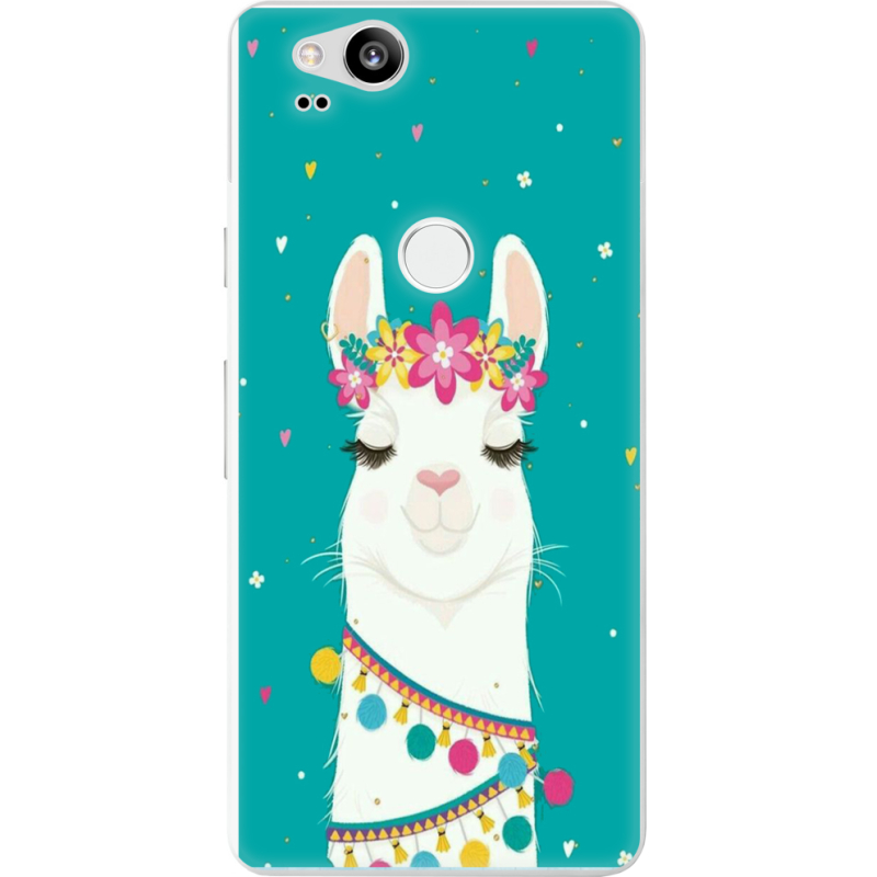 Чехол Uprint Google Pixel 2 Cold Llama