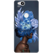 Чехол Uprint Google Pixel 2 Exquisite Blue Flowers