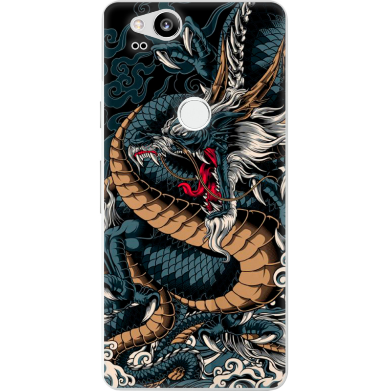 Чехол Uprint Google Pixel 2 Dragon Ryujin