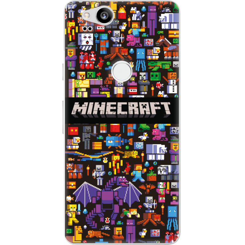 Чехол Uprint Google Pixel 2 Minecraft Mobbery