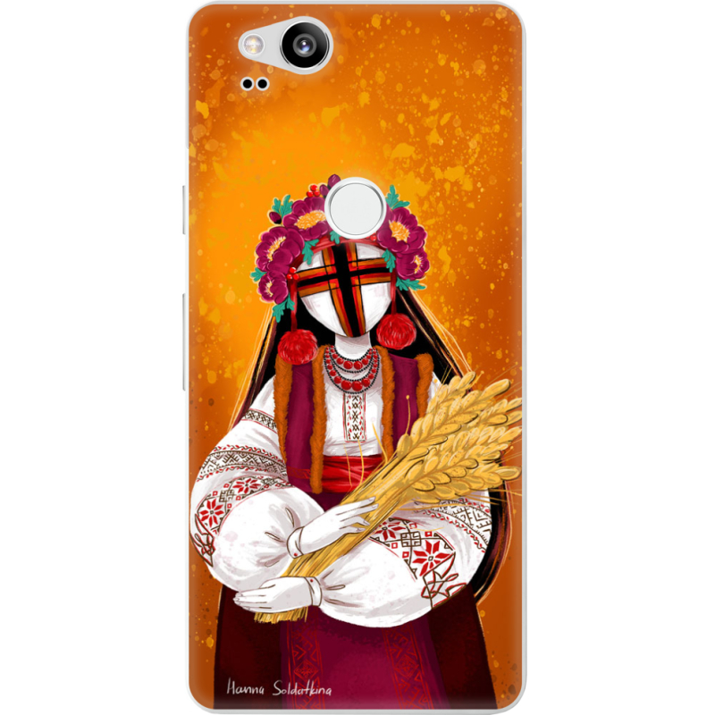 Чехол Uprint Google Pixel 2 Motanka by H Soldatkina