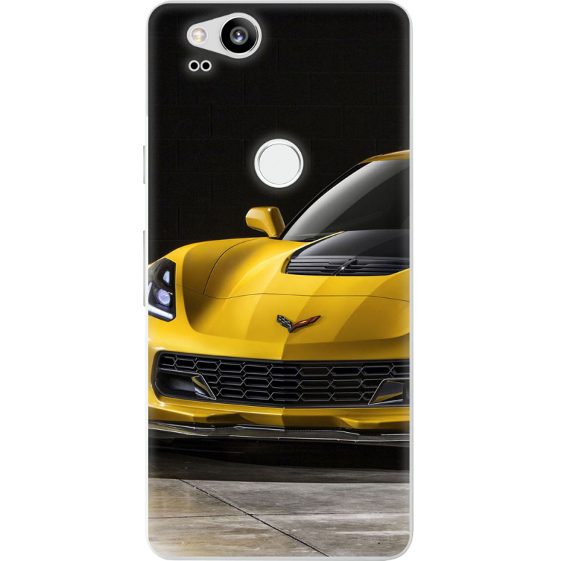 Чехол Uprint Google Pixel 2 Corvette Z06