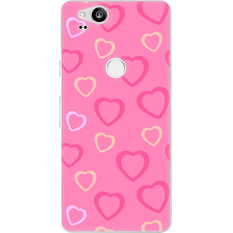 Чехол Uprint Google Pixel 2 Sugar Hearts