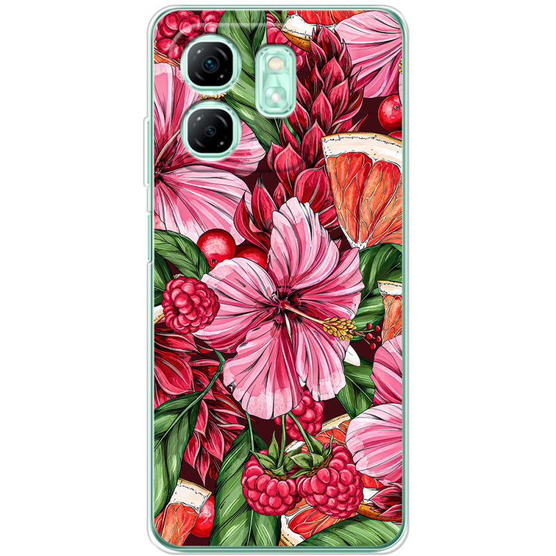 Чохол BoxFace Infinix Hot 50i Tropical Flowers