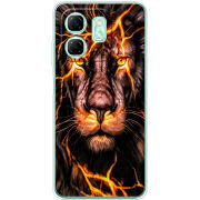 Чохол BoxFace Infinix Hot 50i Fire Lion